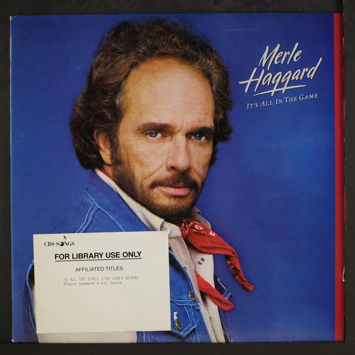 it's all in the game by MERLE HAGGARD