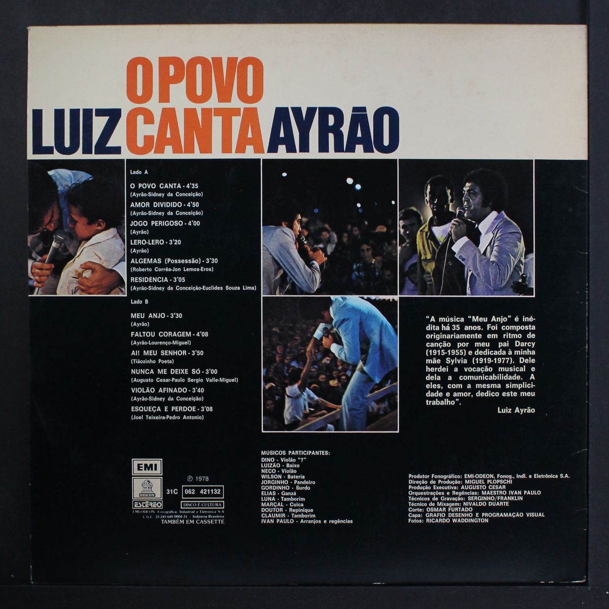 o povo canta by LUIZ AYRAO