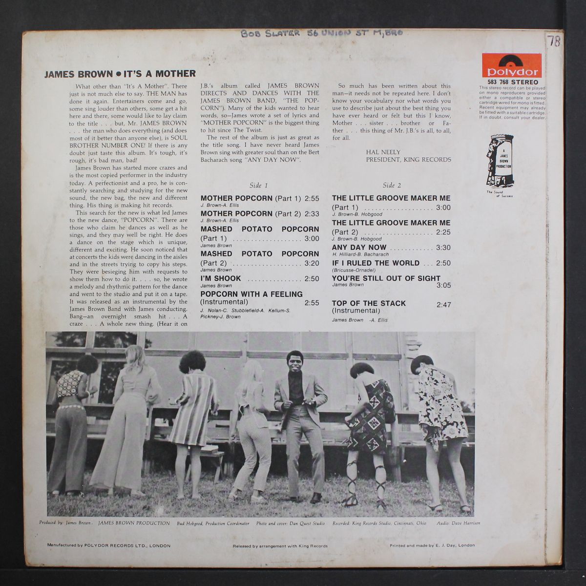 it's a mother by JAMES BROWN