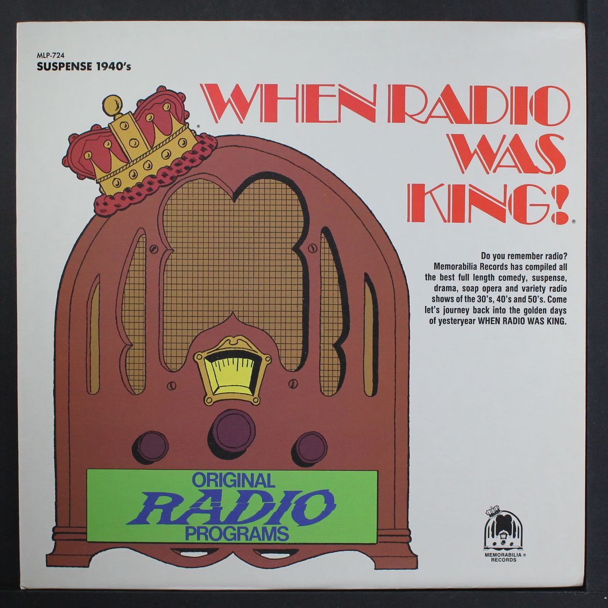 when radio was king! - suspense 1940's by ORIGINAL RADIO BROADCAST