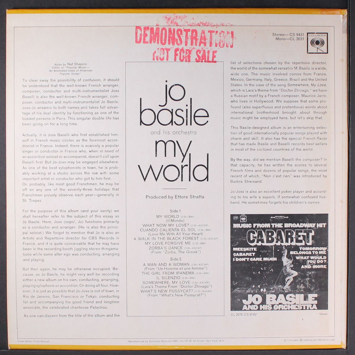 my world by JO BASILE