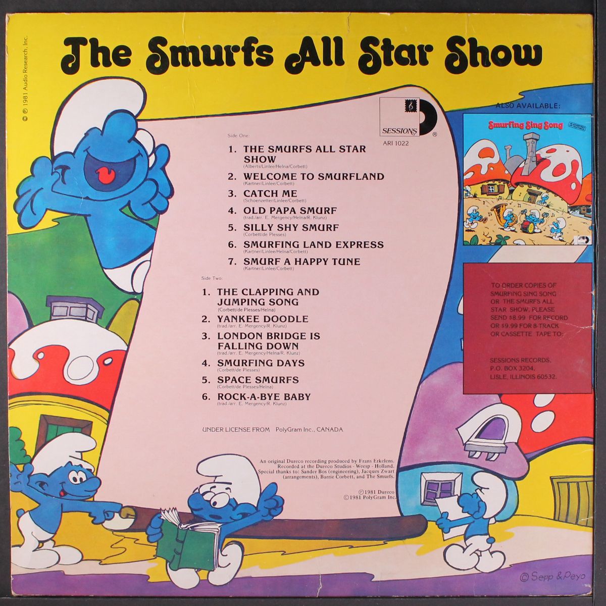smurfs all star show by SMURFS