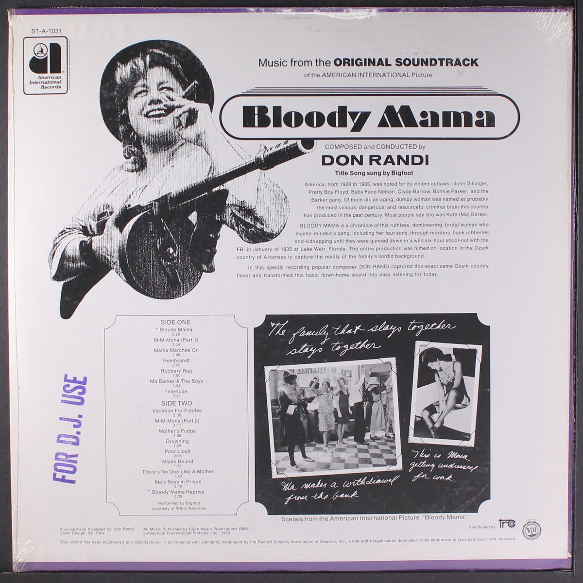 bloody mama by SOUNDTRACK