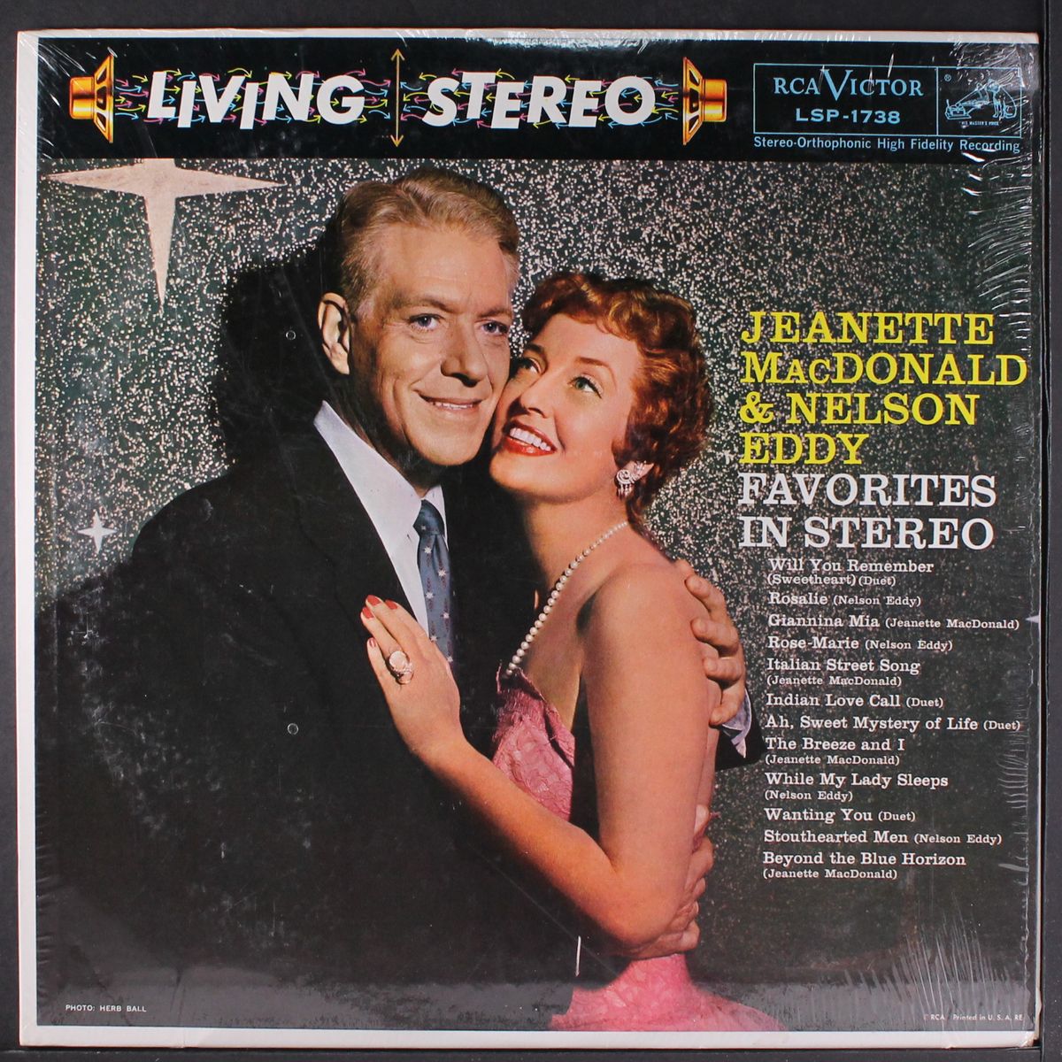 favorites in stereo by JEANETTE MACDONALD & NELSON EDDY