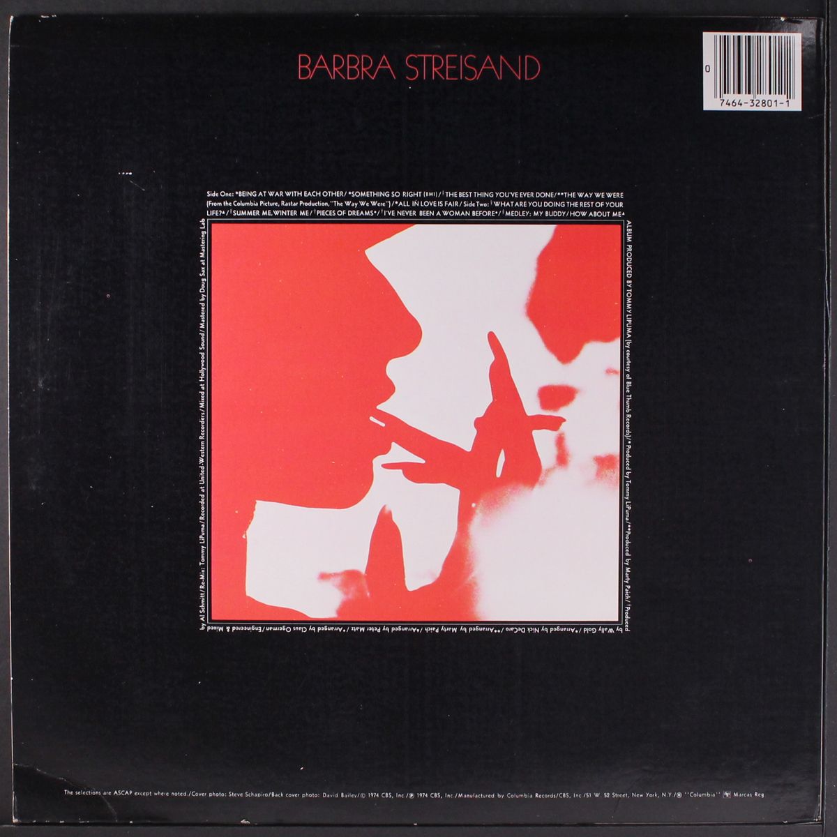 the way we were by BARBRA STREISAND