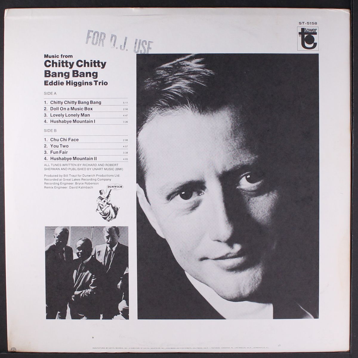 music from chitty chitty bang bang by EDDIE HIGGINS