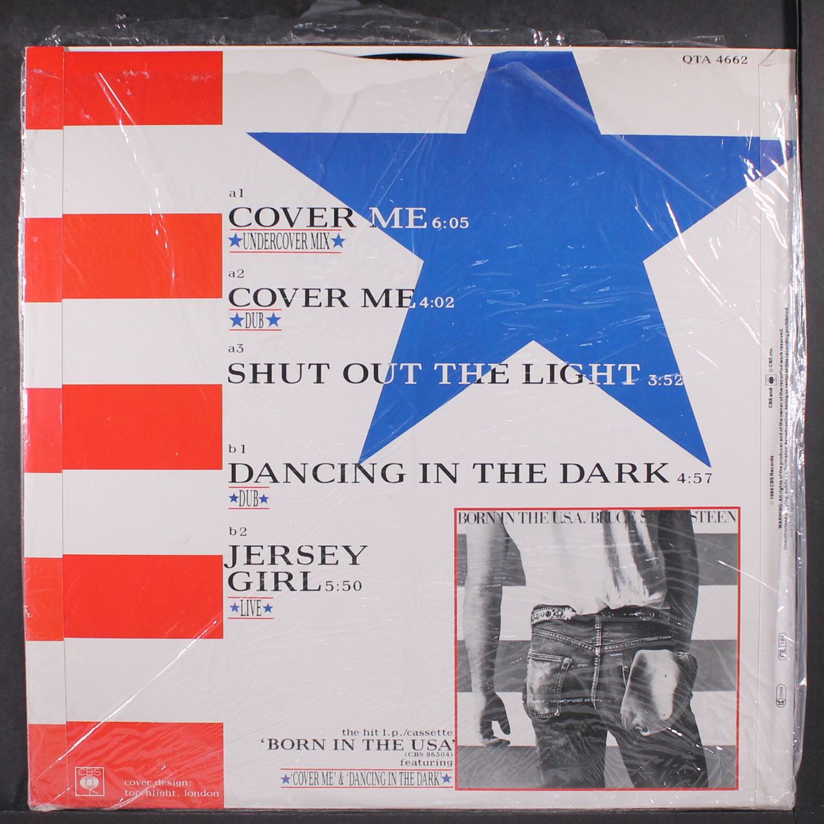 cover me (undercover mix) / dub / shut out the light / dancing in the dark / jersey girl by BRUCE SPRINGSTEEN