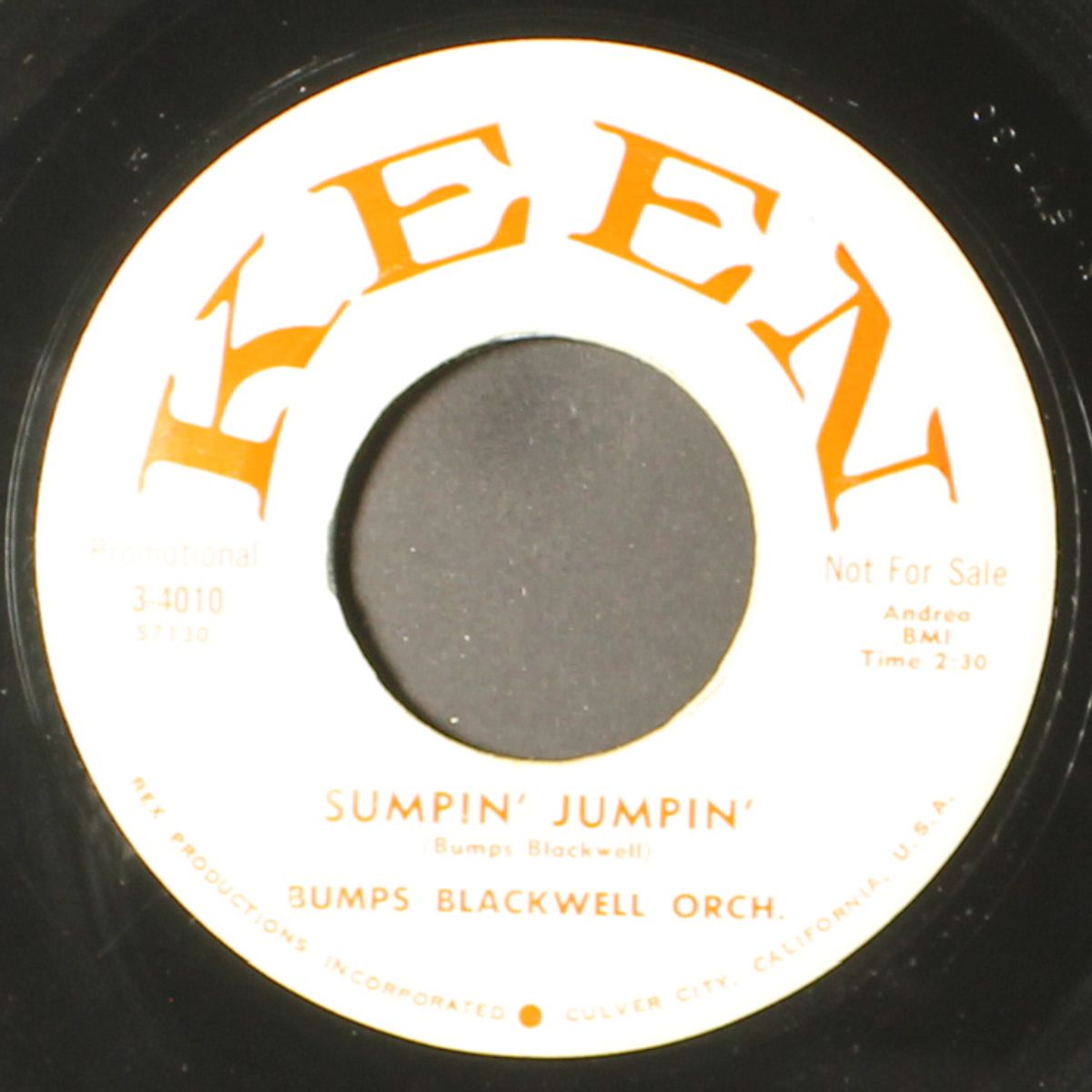 sumpin' jumpin' / ms & db by BUMPS BLACKWELL