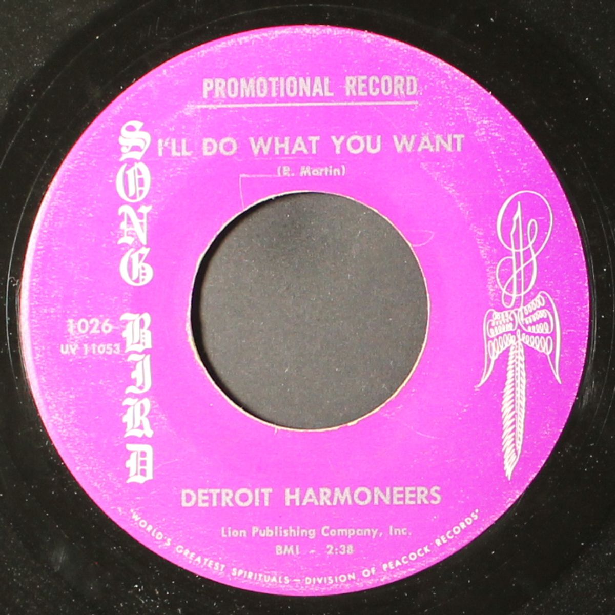 i'll do what you want / is thou heart right by DETROIT HARMONEERS