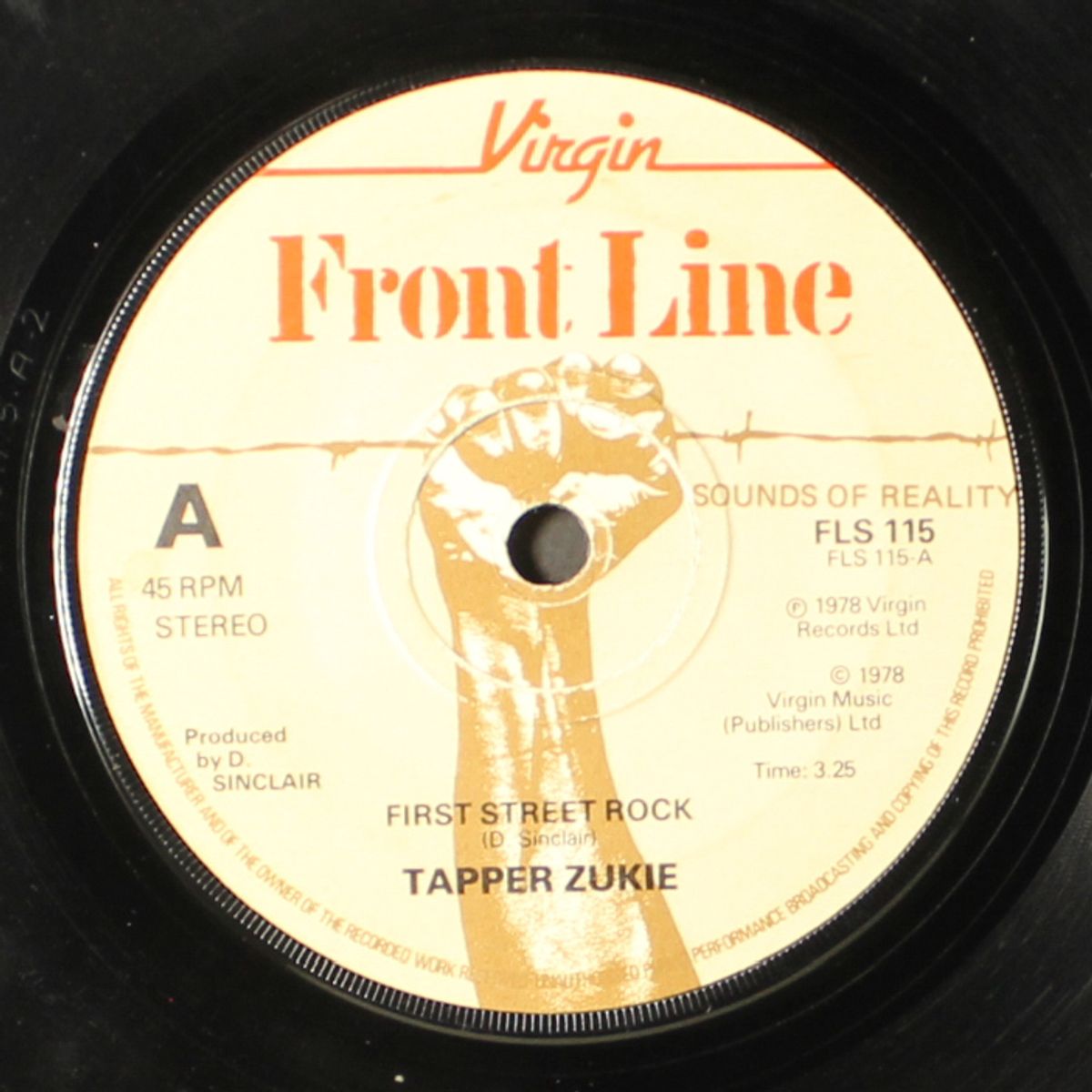 first street rock / oh lord by TAPPER ZUKIE