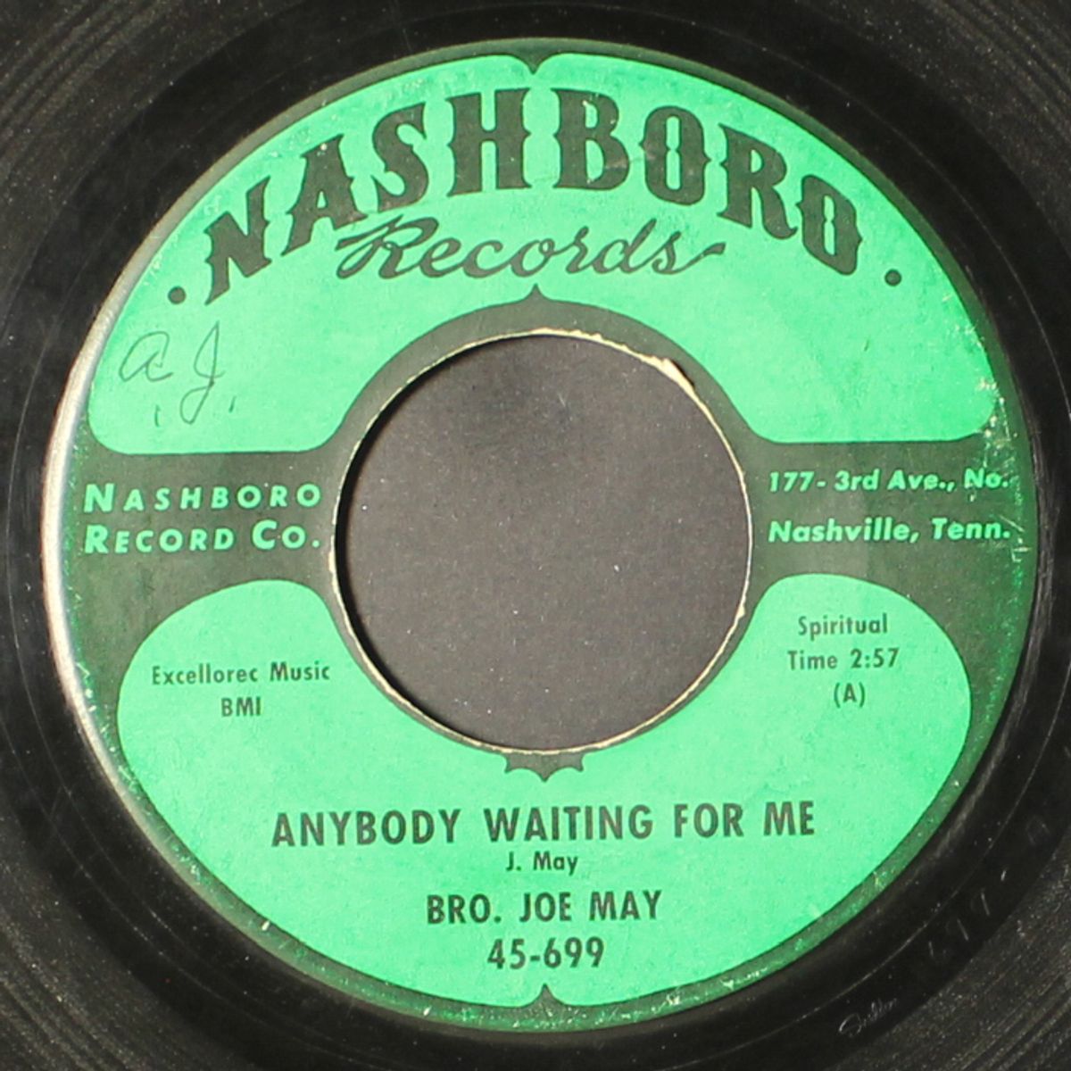 somebody needs my jesus / anybody waiting for me by BRO. JOE MAY