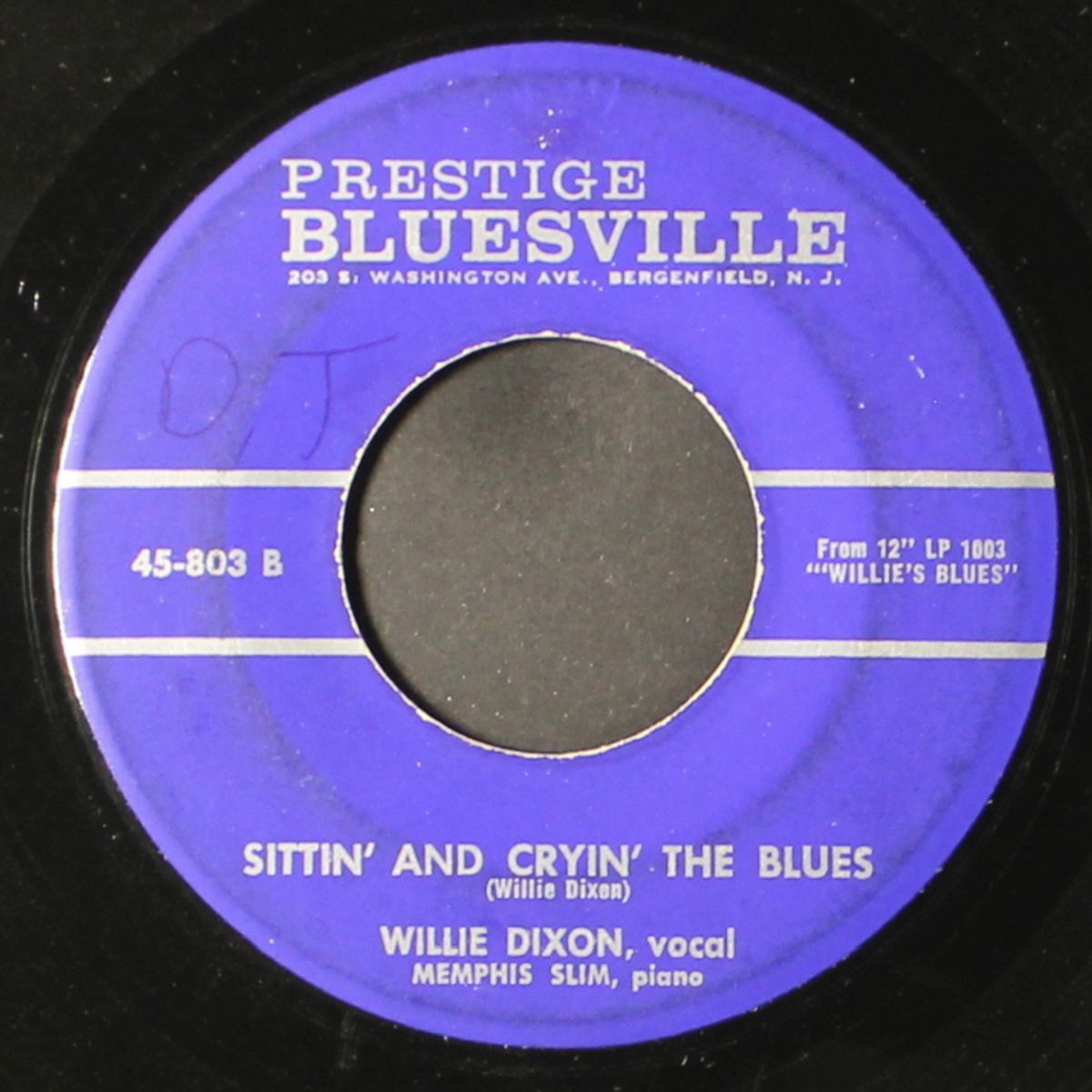 nervous / sittin' and cryin' the blues by WILLIE DIXON