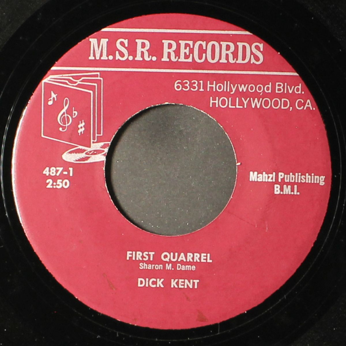first quarrel / i guess i always knew by DICK KENT