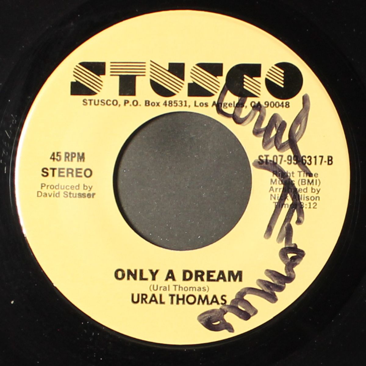 right now / only a dream by URAL THOMAS