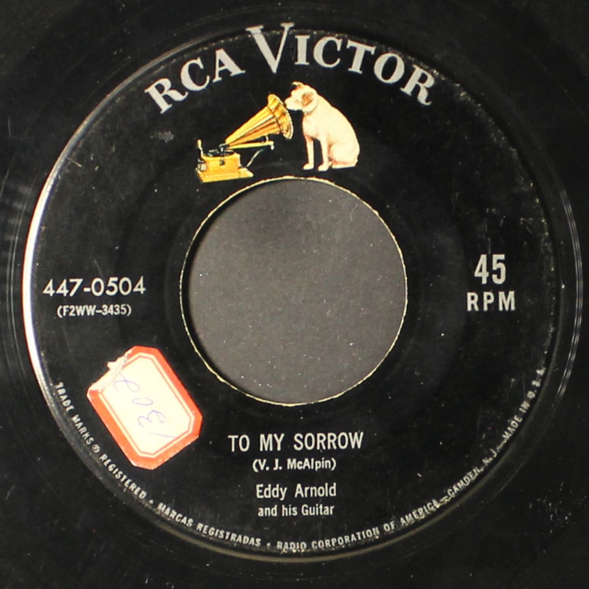 easy rockin' chair / to my sorrow by EDDY ARNOLD