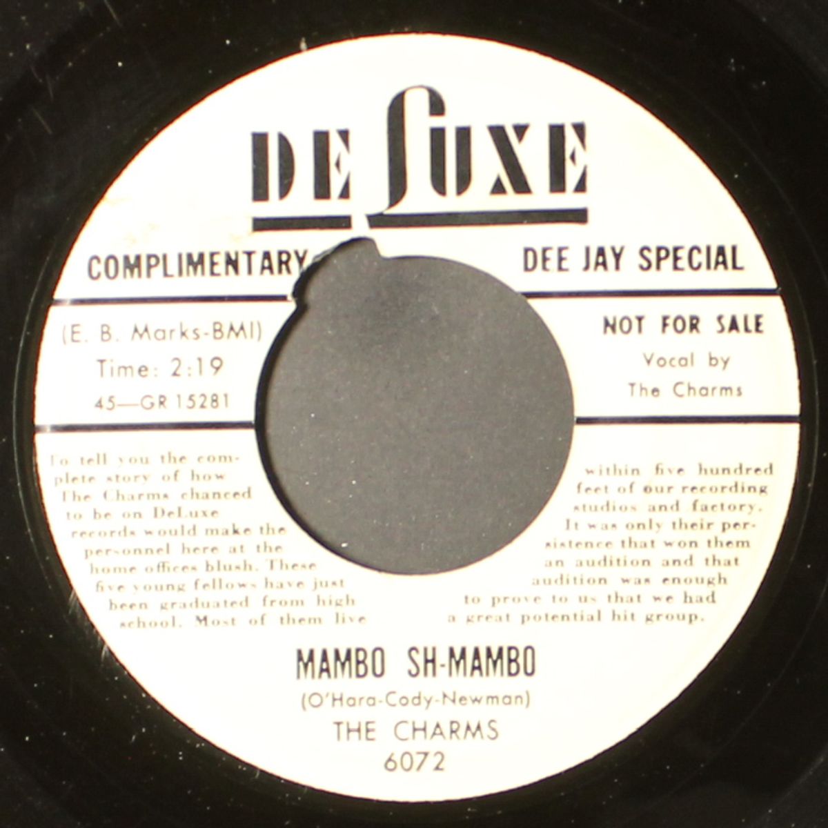 mambo sh-mambo / crazy, crazy love by CHARMS