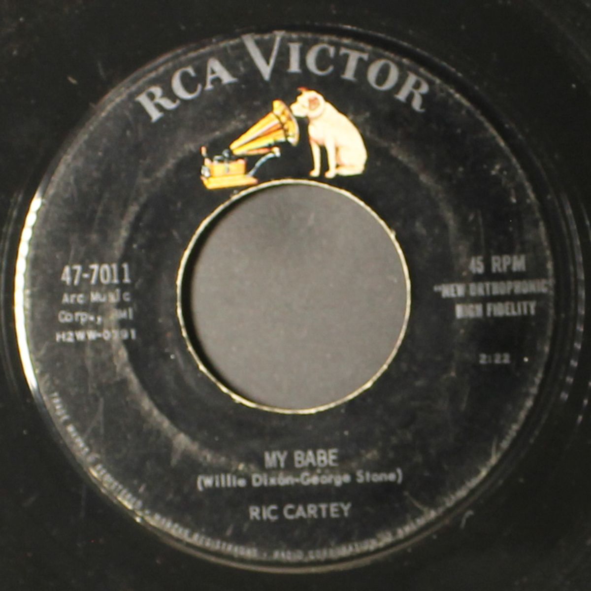 my babe / mellow down easy by RIC CARTEY