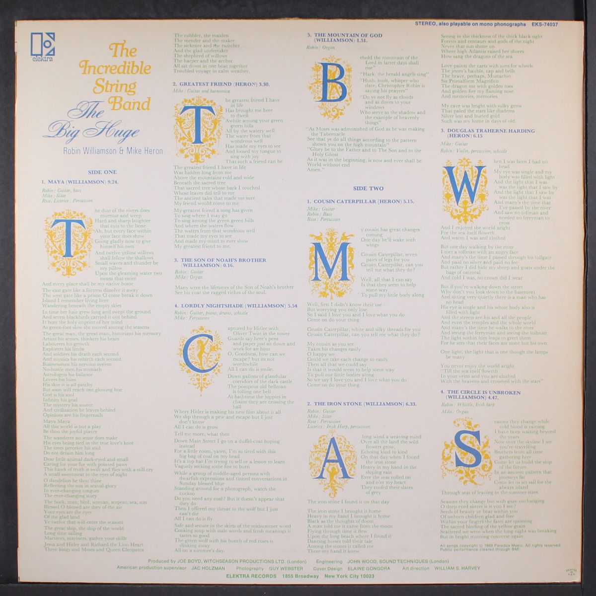 the big huge by INCREDIBLE STRING BAND