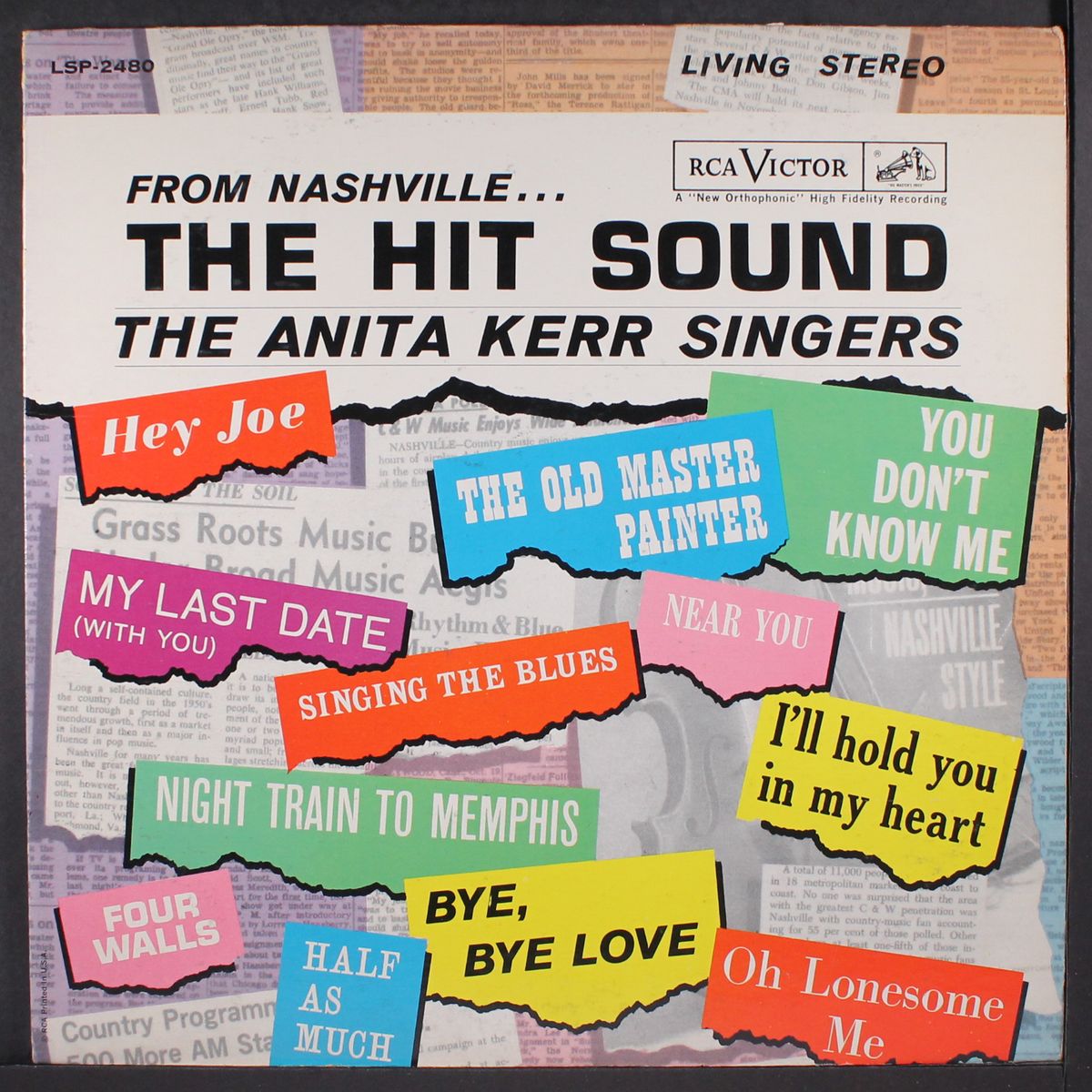 from nashville...the hit sound by ANITA KERR SINGERS