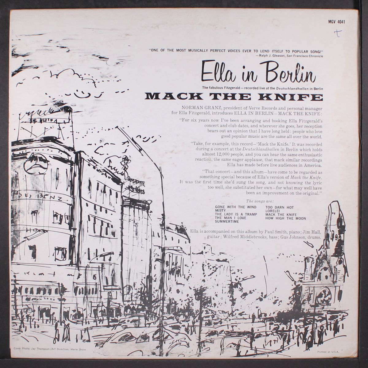 mack the knife, ella in berlin by ELLA FITZGERALD