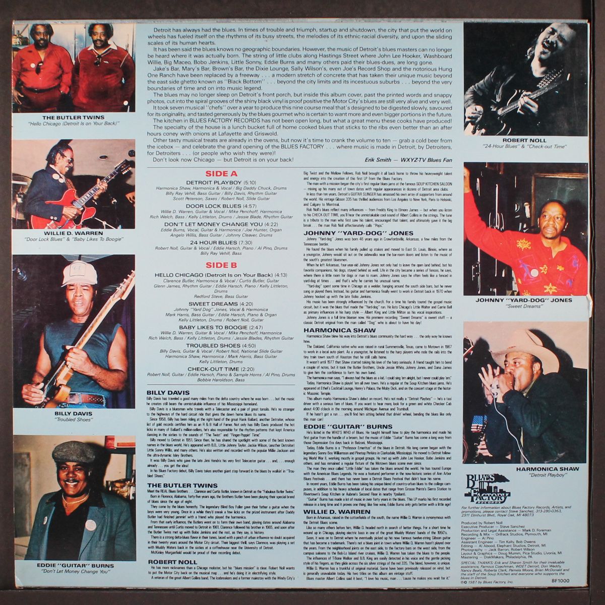 detroit blues factory, vol. 1 by VARIOUS