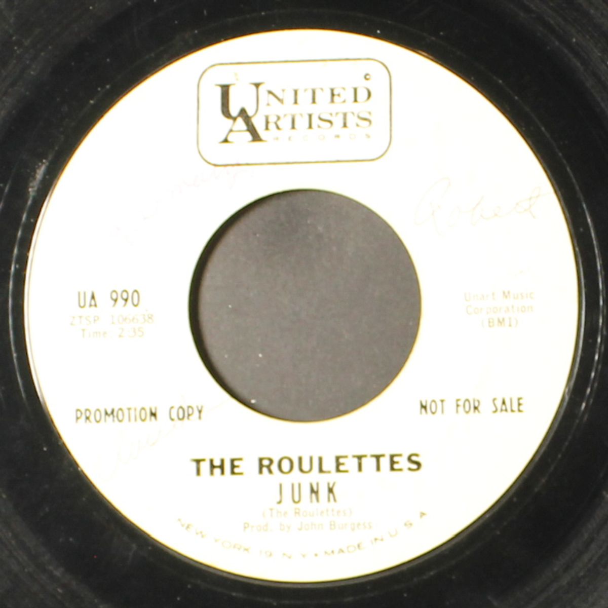 the long cigarette / junk by ROULETTES