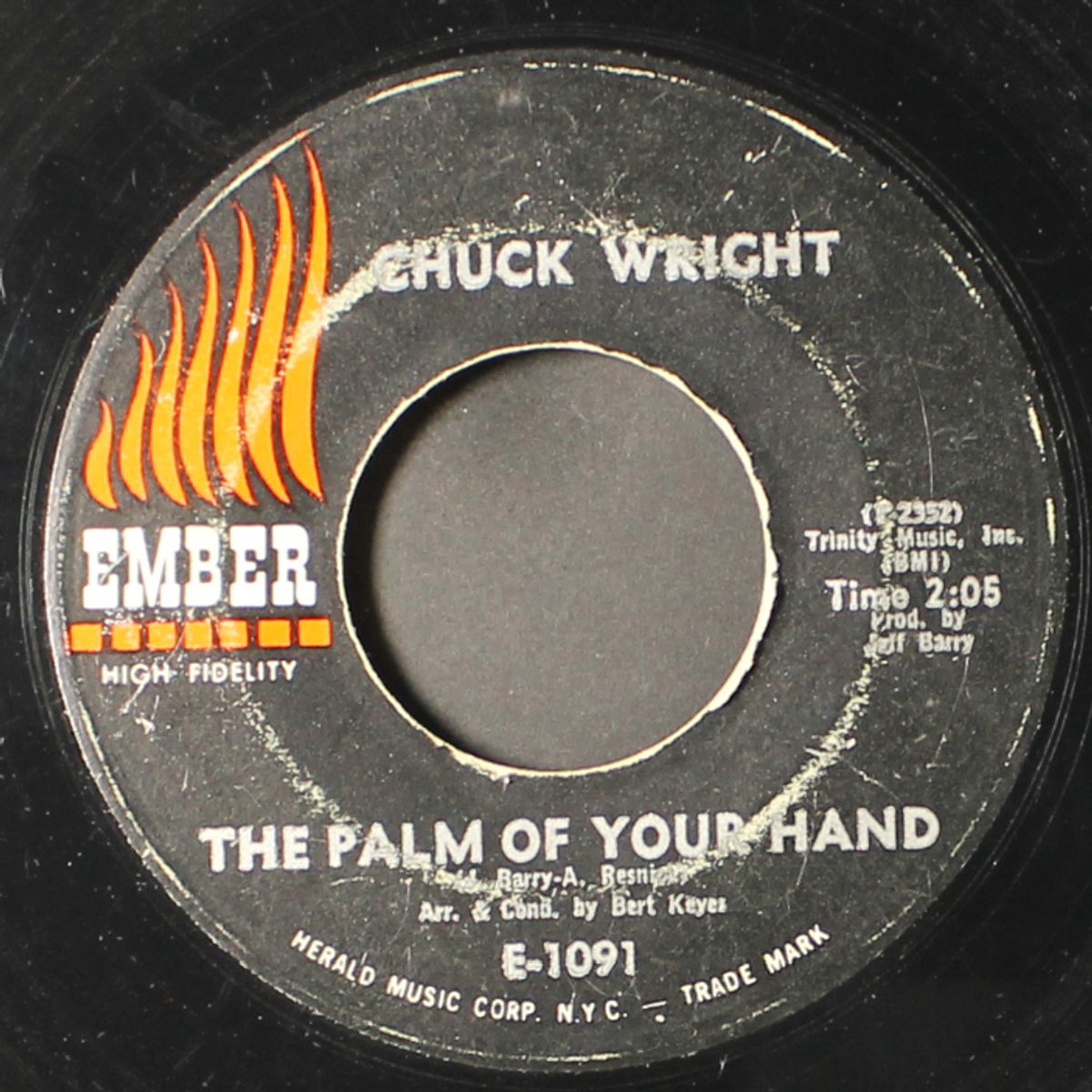the palm of your hand by CHUCK WRIGHT