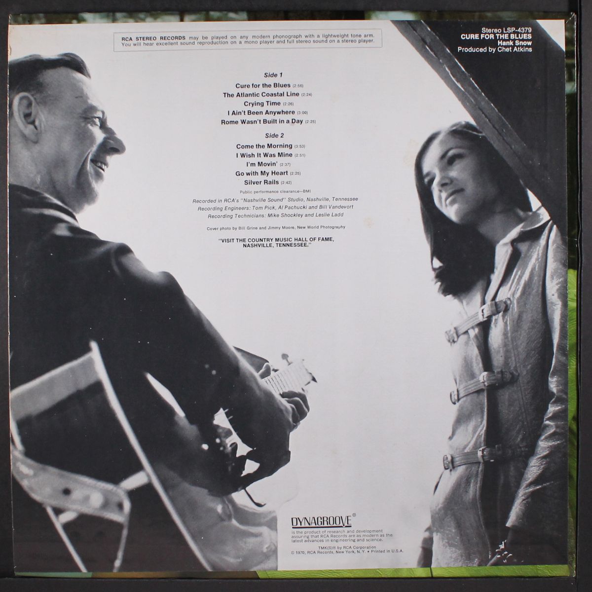 cure for the blues by HANK SNOW