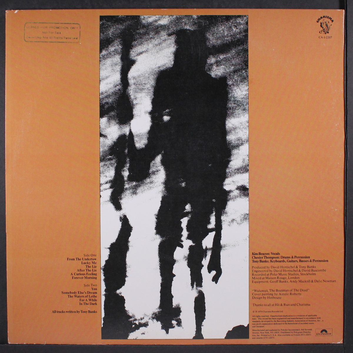 a curious feeling by TONY BANKS
