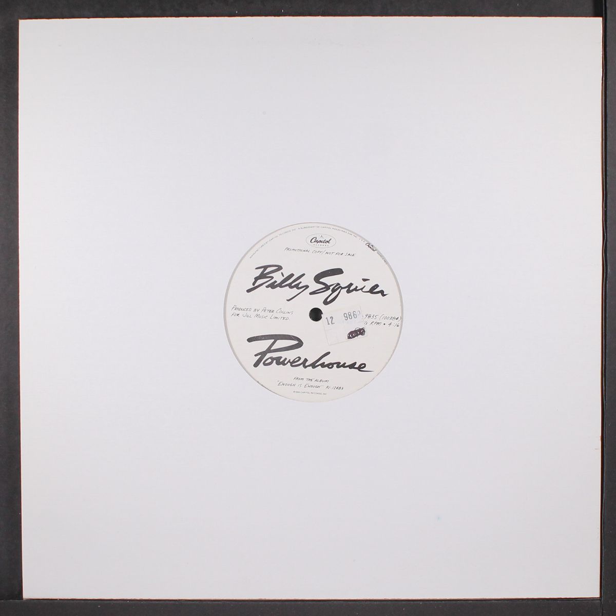 powerhouse / same by BILLY SQUIER