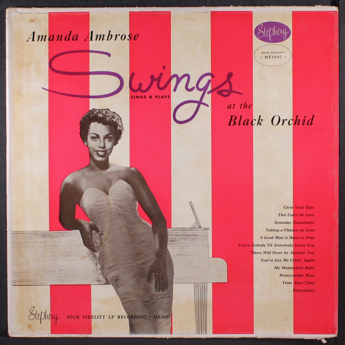 swings at the black orchid by AMANDA AMBROSE