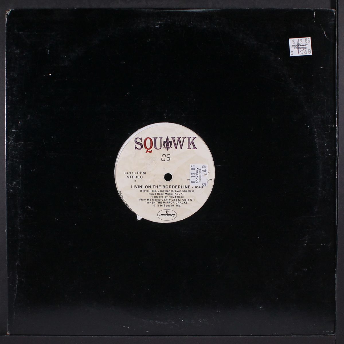 livin' on the borderline / same by SQUAWK