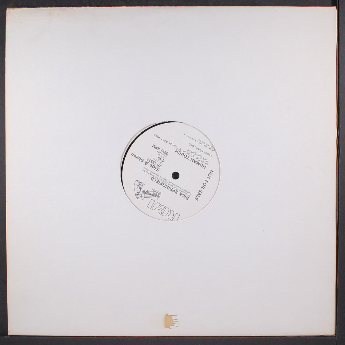 human touch / same by RICK SPRINGFIELD