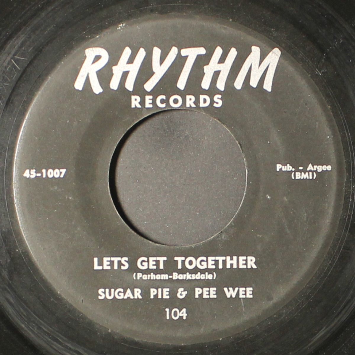 let's get together by SUGAR PIE & PEE WEE