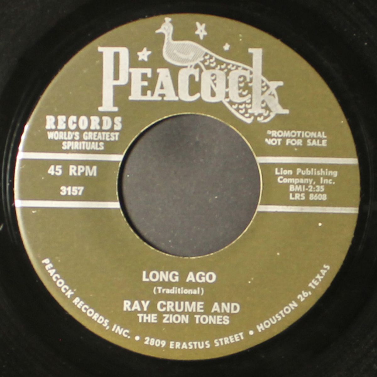 he said by RAY CRUME & ZION TONES