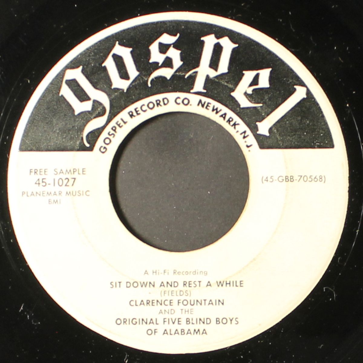 sit down and rest a while by ORIGINAL FIVE BLIND BOYS OF ALABAMA
