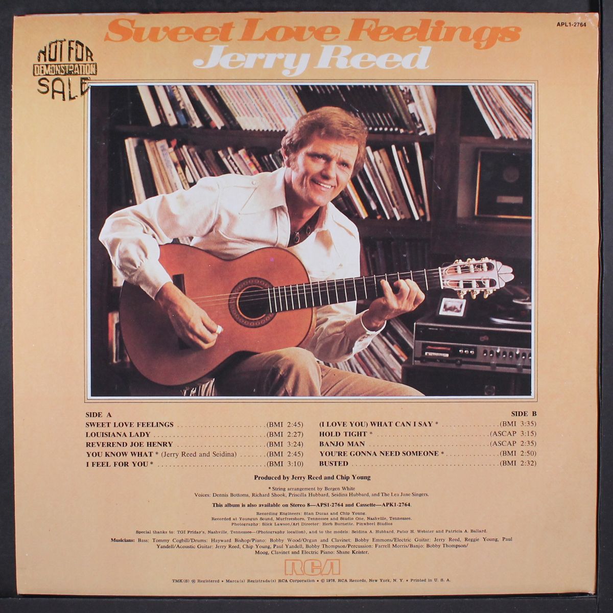 sweet love feelings by JERRY REED
