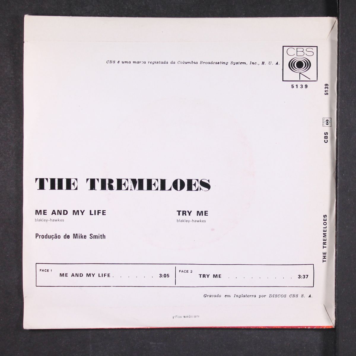 me and my life / try me by TREMELOES
