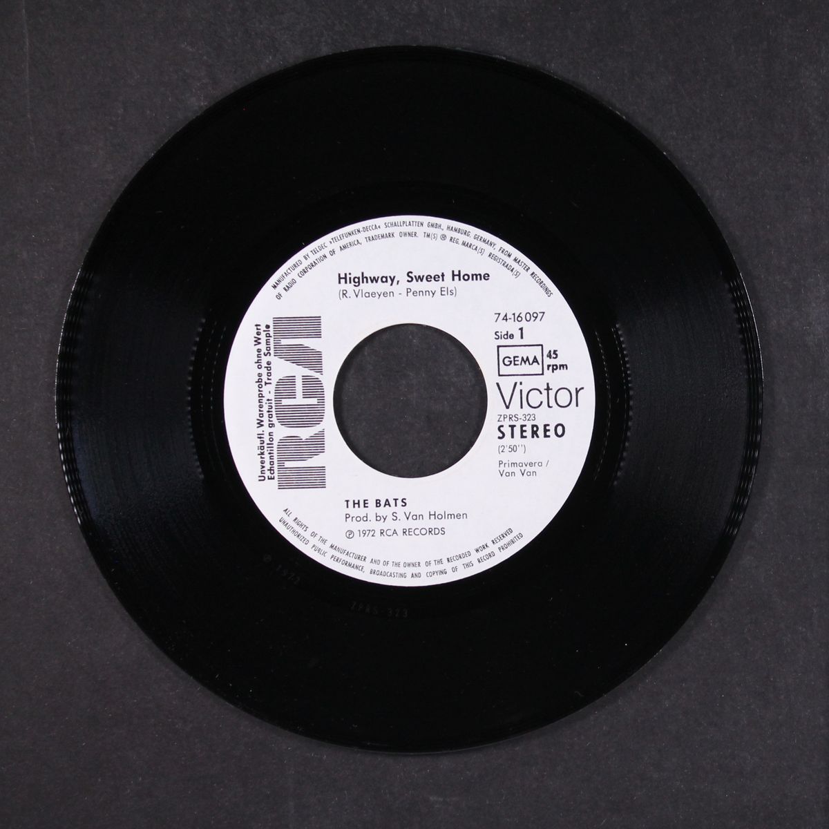 highway, sweet home / the time goes by by BATS