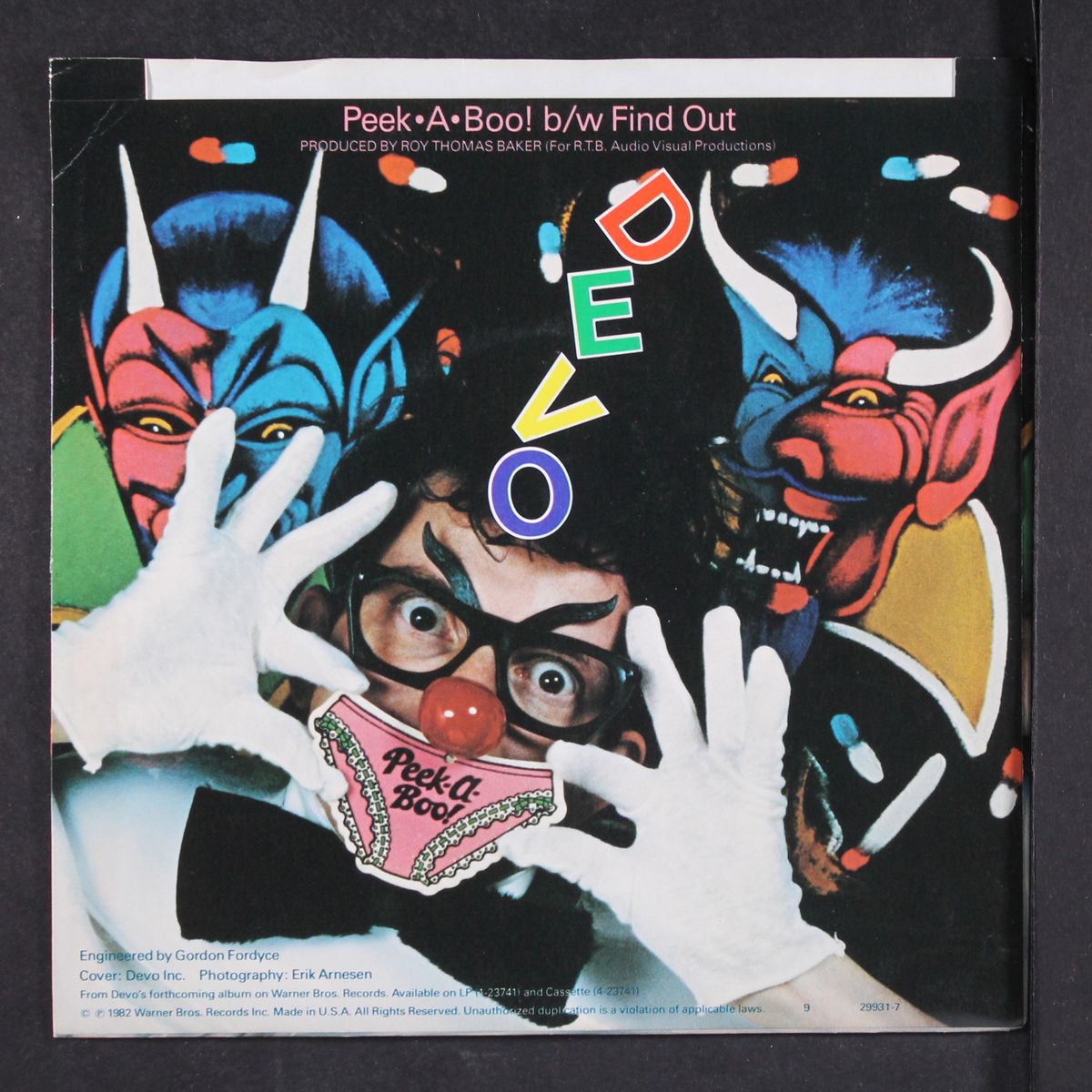 peek-a-boo / mono by DEVO