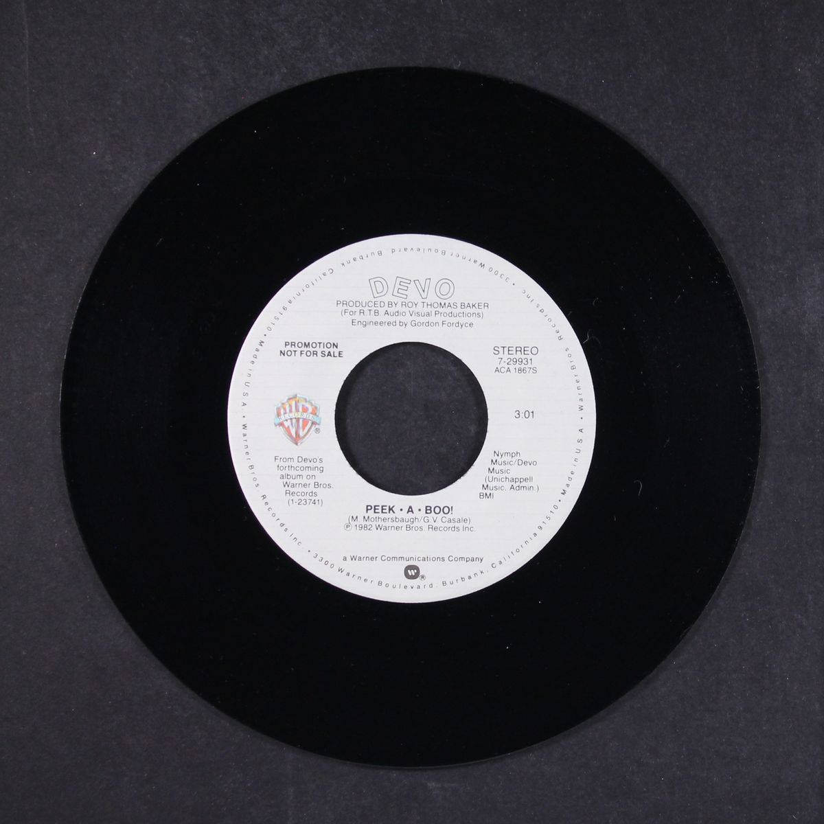 peek-a-boo / mono by DEVO