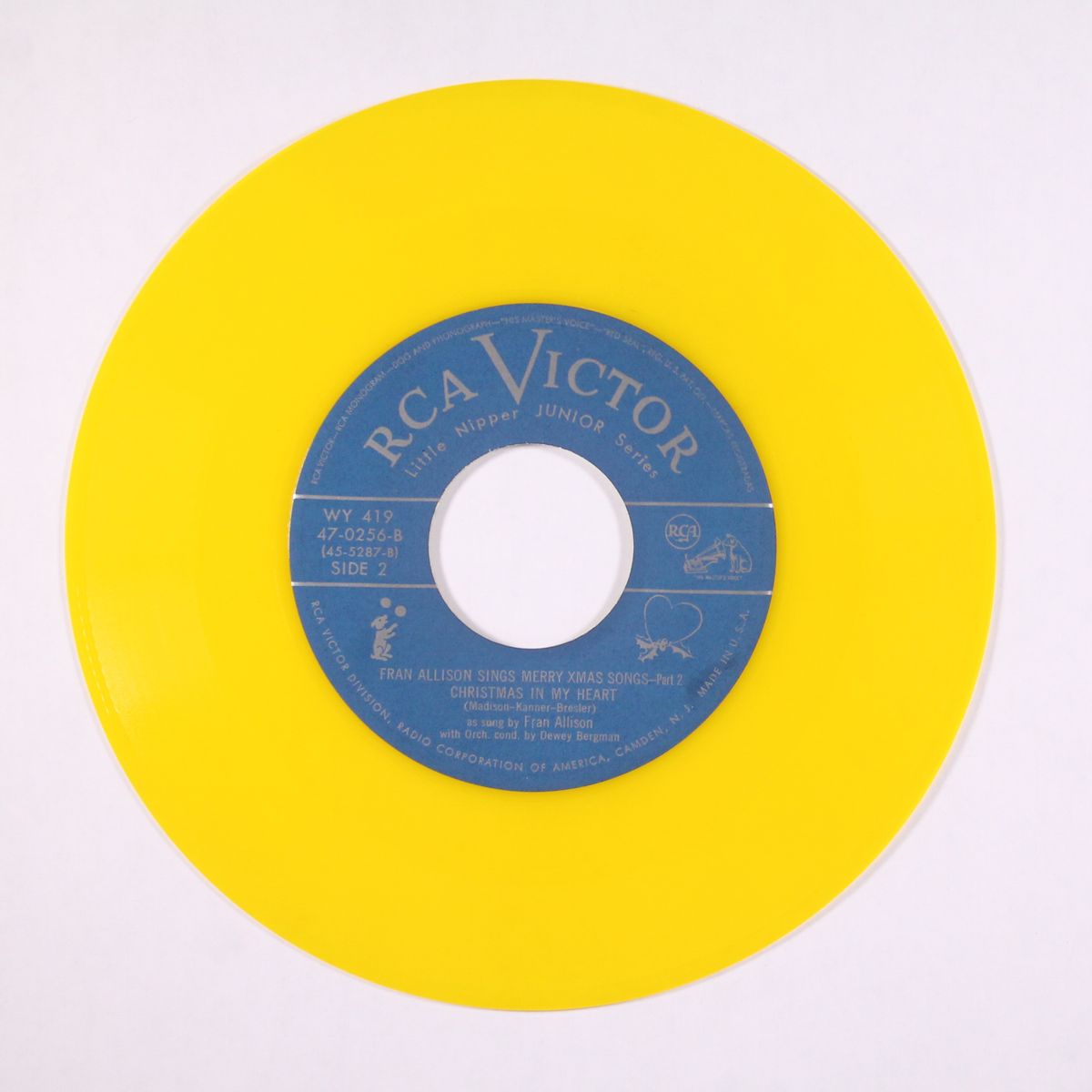 sings merry christmas songs by FRAN ALLISON