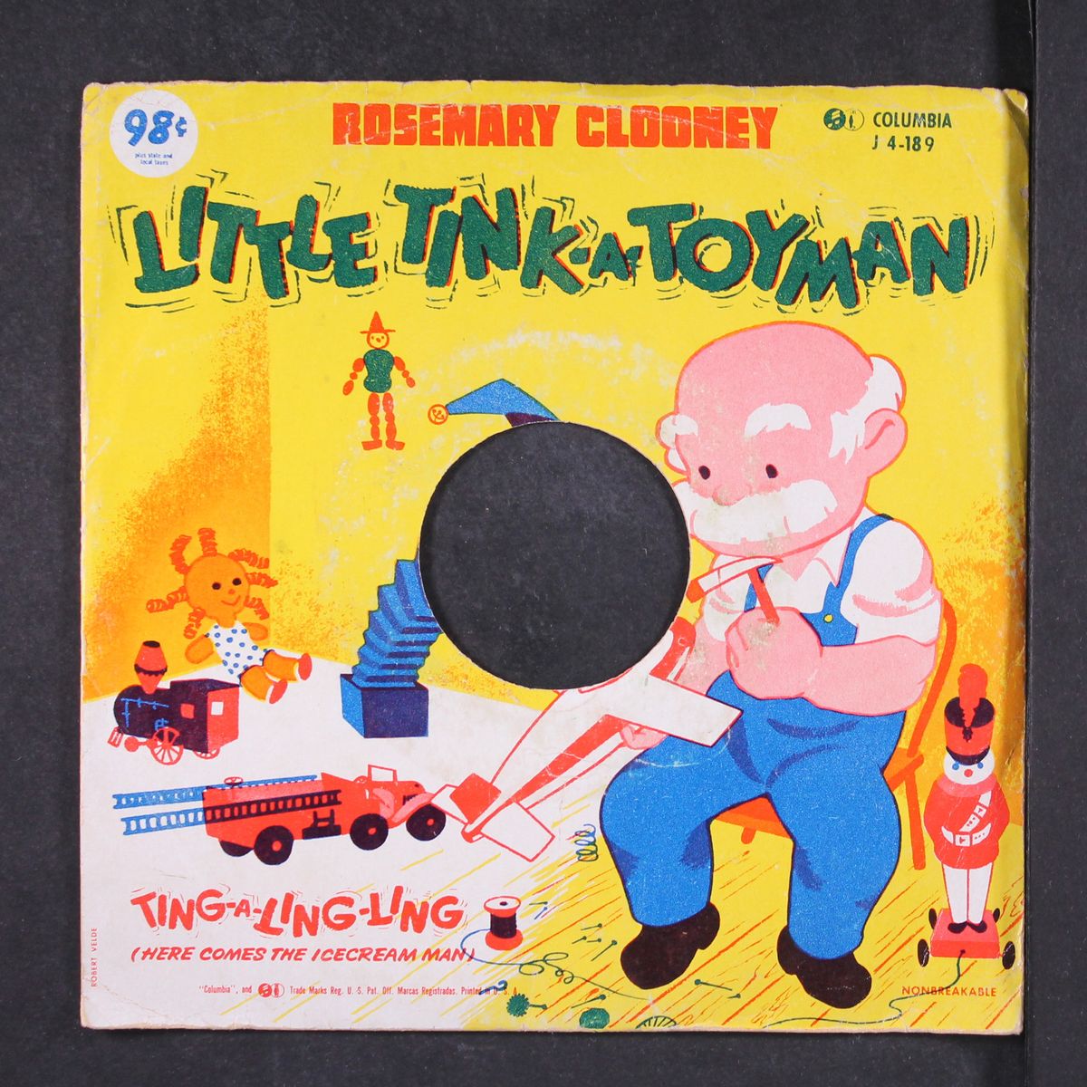 little tink-a-toy man / ting-a-ling-ling by ROSEMARY CLOONEY
