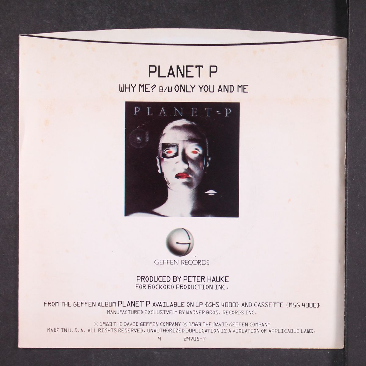 why me by PLANET P