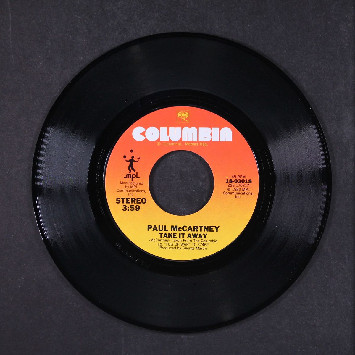 take it away by PAUL MCCARTNEY