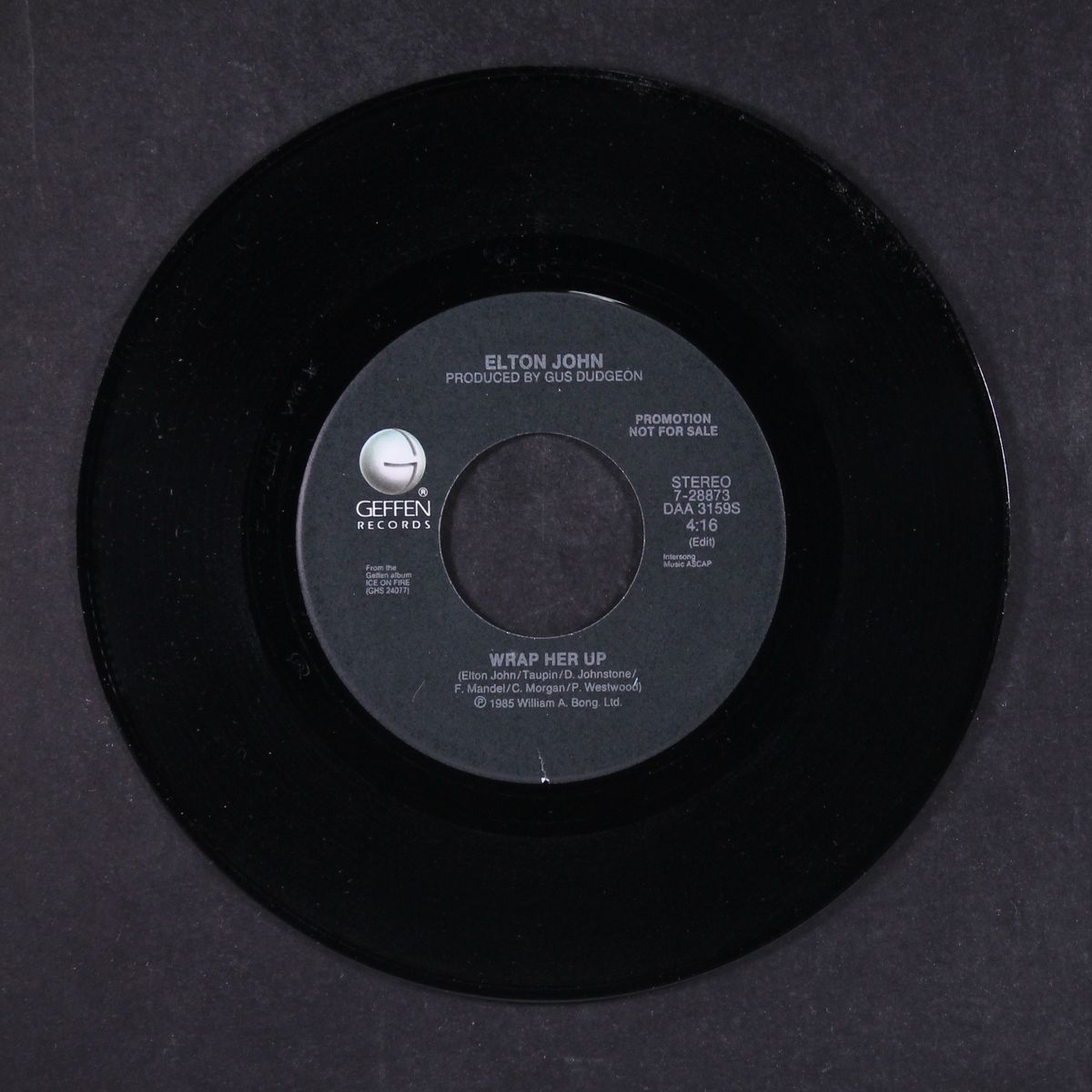 wrap her up / same by ELTON JOHN