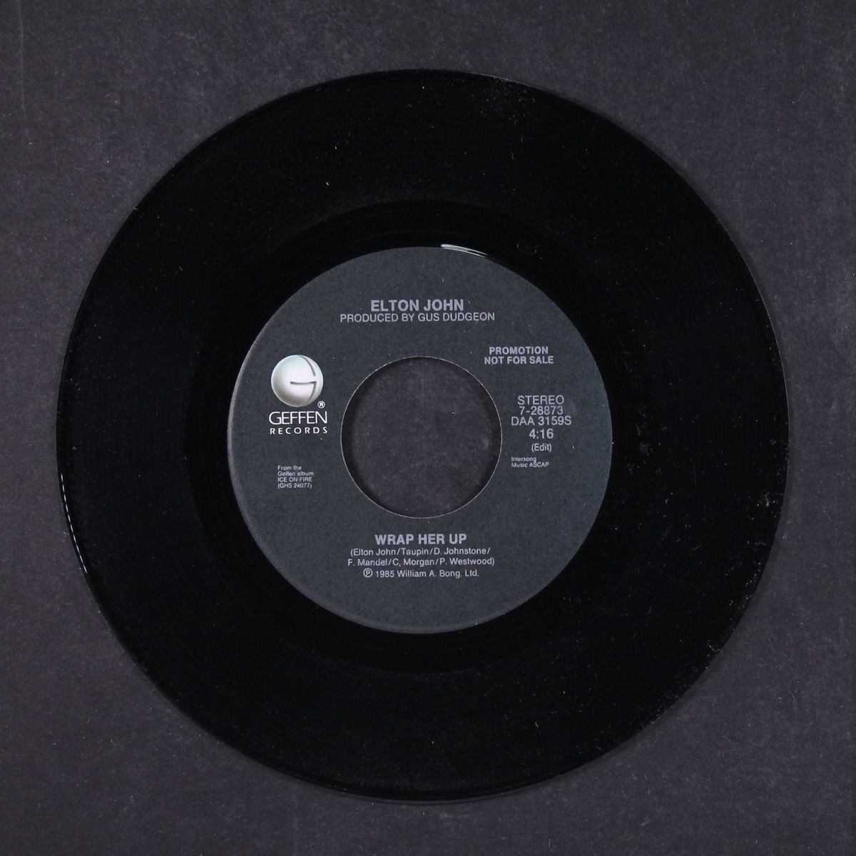wrap her up / same by ELTON JOHN