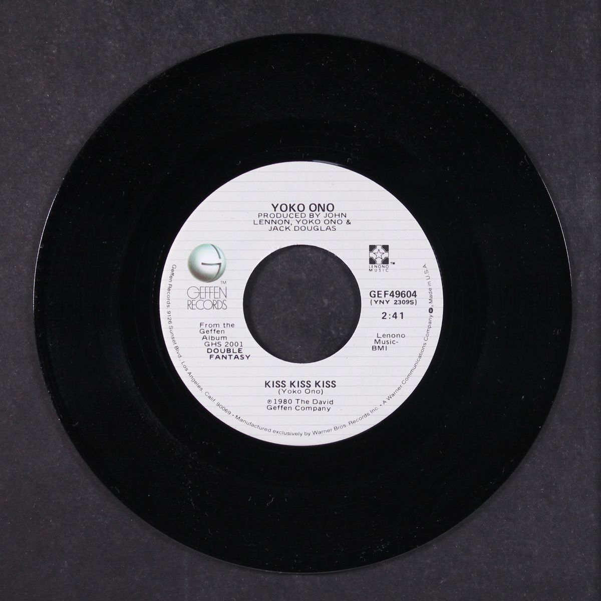 just like starting over / kiss kiss kiss by JOHN LENNON / YOKO ONO