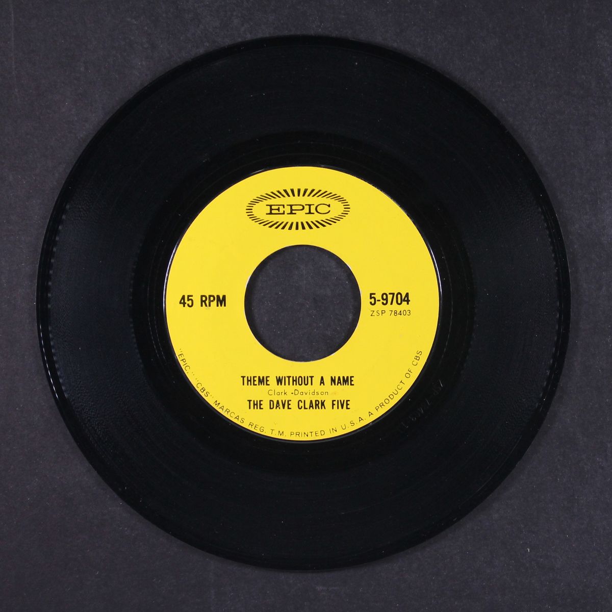 because / theme without a name by DAVE CLARK FIVE