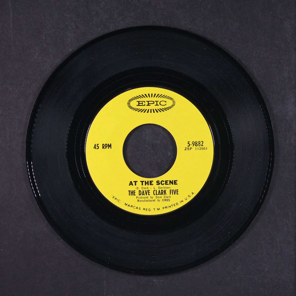 at the scene / i miss you by DAVE CLARK FIVE
